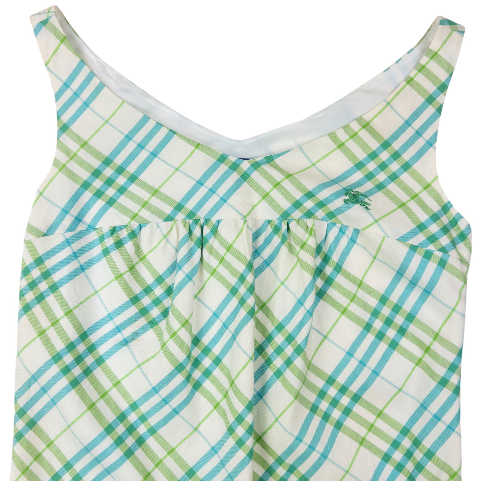 Vintage 2000s Burberry Blue Label Nova Check Dress Womens Size M