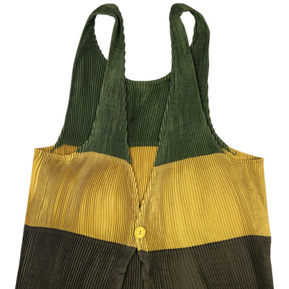 Vintage 90s Issey Miyake Pleated Dress Womens Size M