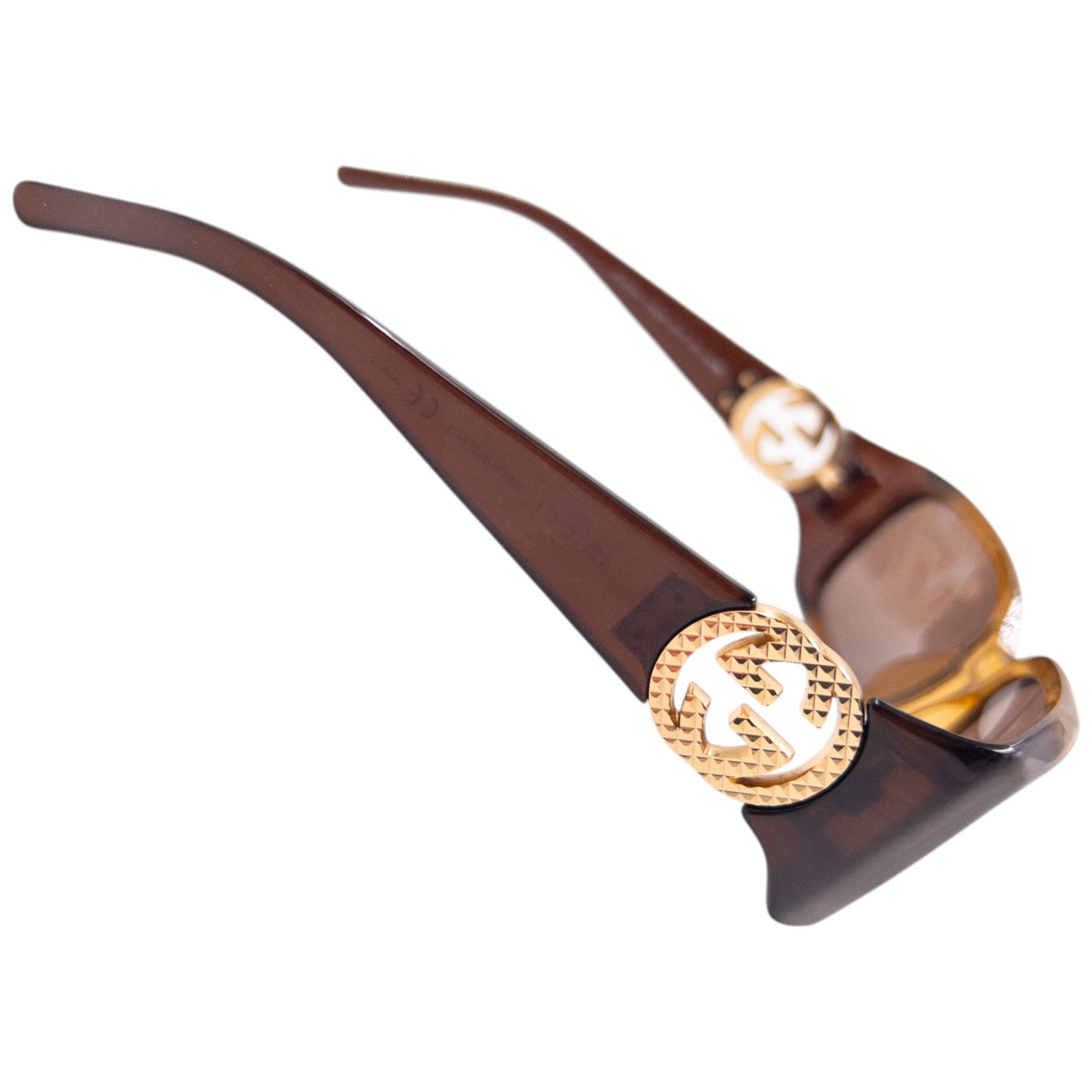 Vintage Gucci zonnebril met logo uit 2012