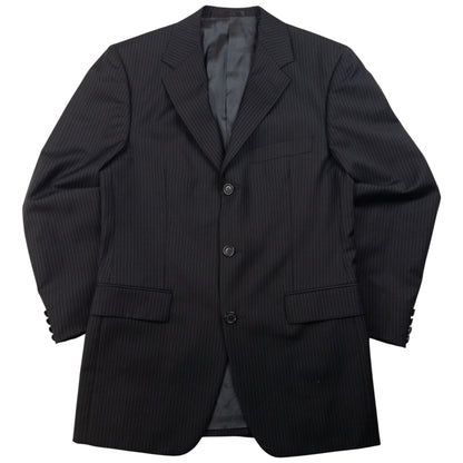 Vintage YSL Yves Saint Laurent Pinstripe Jacket & Trousers Suit Set Size M