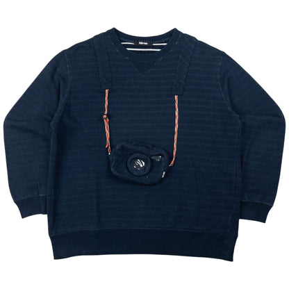 Vintage Ne-Net By Issey Miyake 3D Camera Sweatshirt Size XS