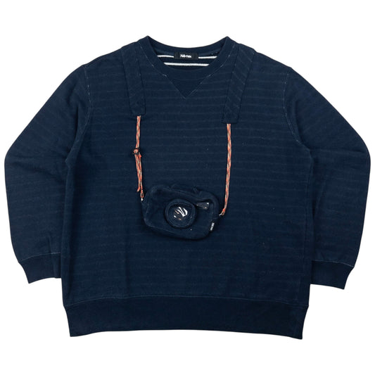 Vintage Ne-Net By Issey Miyake 3D Camera Sweatshirt Size XS