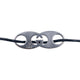 Vintage 2000s Gucci Silver Logo Necklace