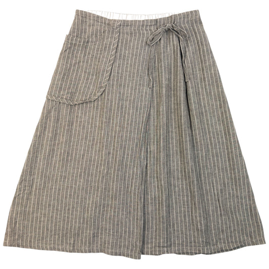 Vintage 90s Yohji Yamamoto Striped Skirt Womens Size M