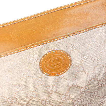 Vintage 80s Gucci Monogram Crossbody Bag