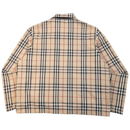Vintage 2000s Burberry Nova Check Reversible Harrington Jacket Size L