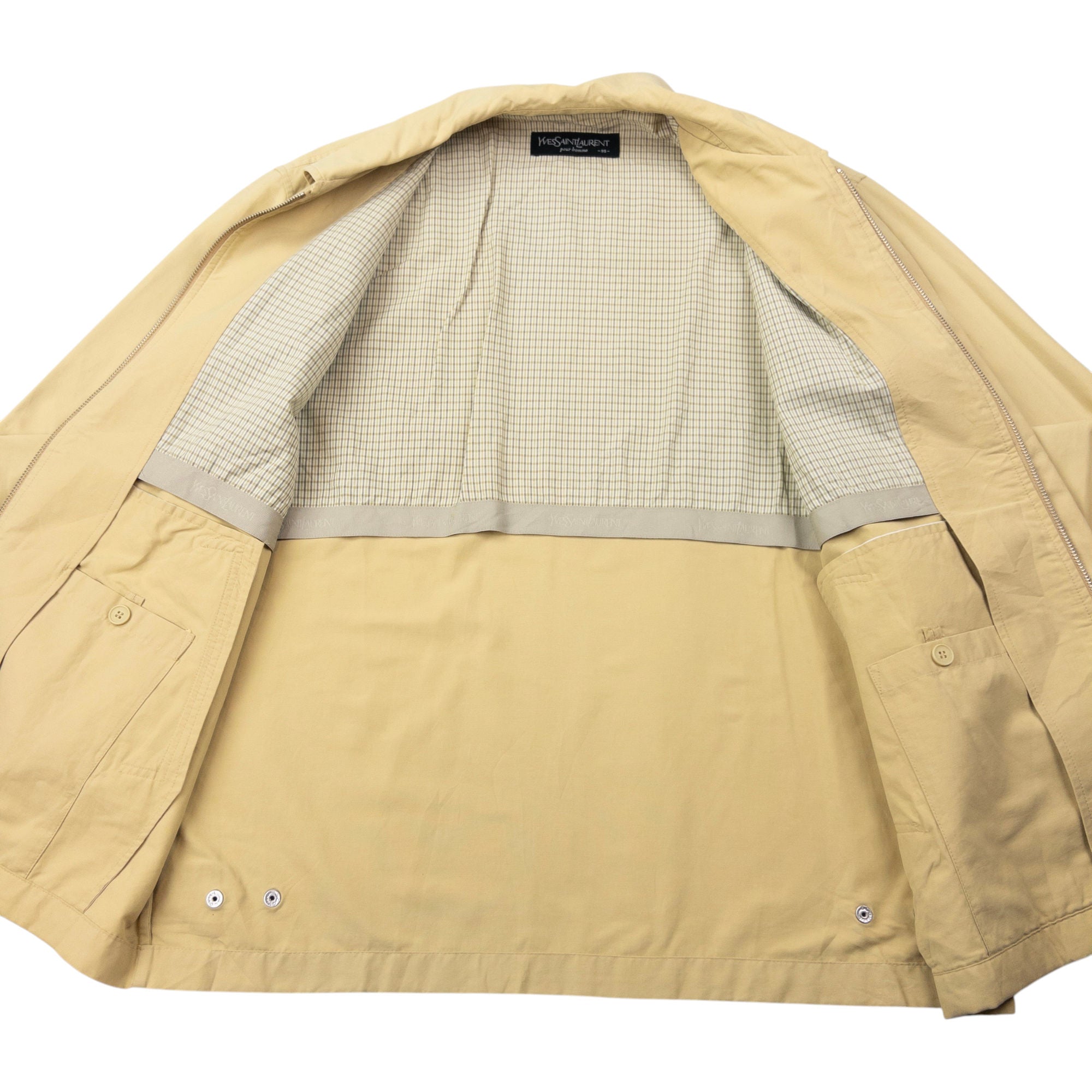 Vintage YSL Yves Saint Laurent Harrington Jacket Size M