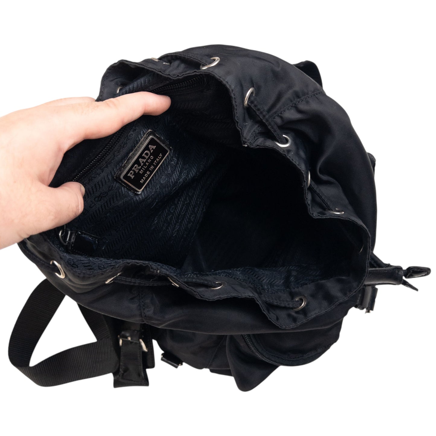 Vintage Prada Bucket Backpack