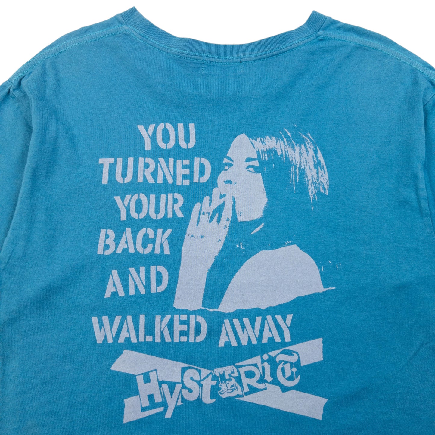 Vintage 2000s Hysteric Glamour Walked Away Graphic T Shirt Size XS