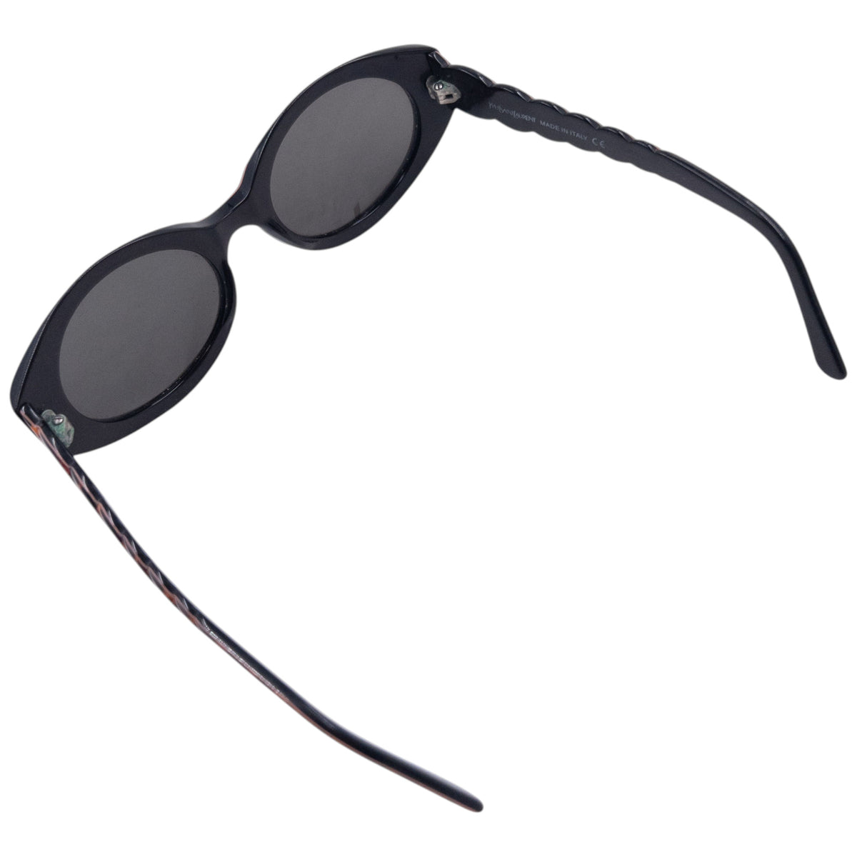 Vintage 90s YSL Yves Saint Laurent Braided Frame Sunglasses