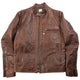 Vintage 2009 CP Company Zip Up Leather Jacket Size S