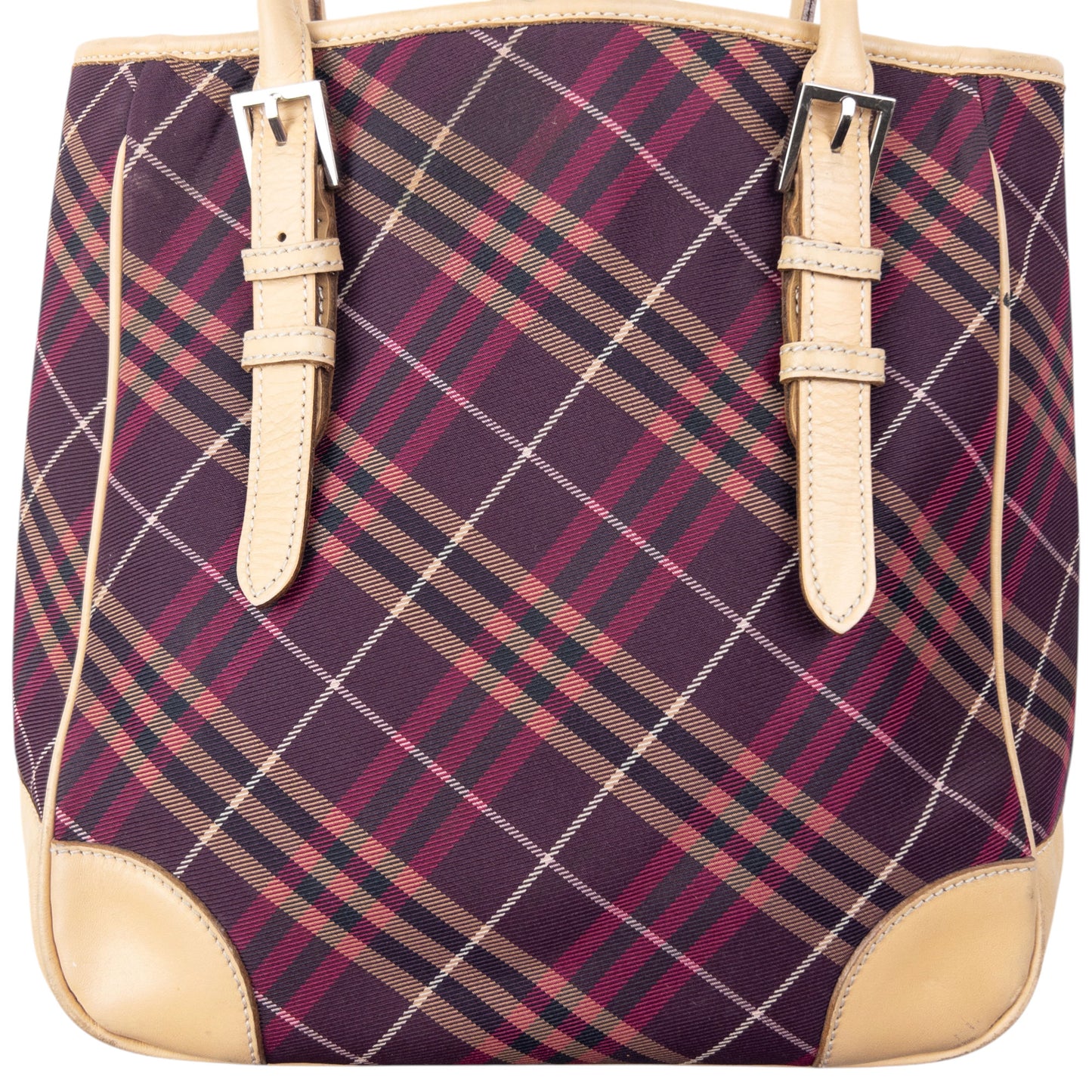 Vintage 2000s Burberry Blue Label Nova Check Shoulder Bag