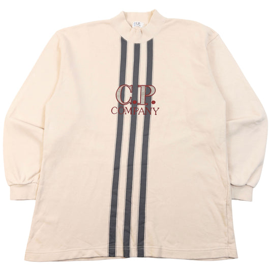 Vintage 80s CP Company Striped Sweatshirt Size M