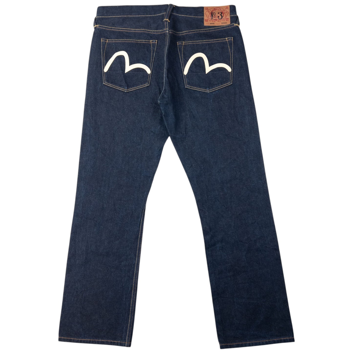 Vintage Evisu Double Gull Japanese Denim Jeans Size W34