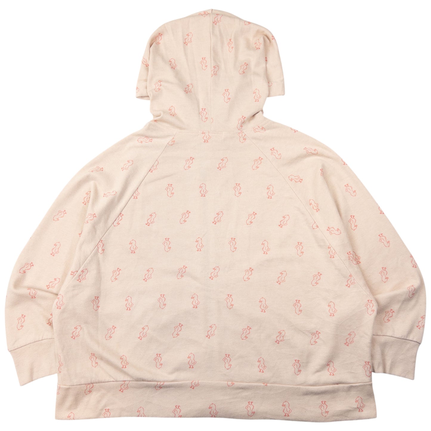 Vintage Ne-Net By Issey Miyake Duckling Pattern Zip Up Hoodie Size S