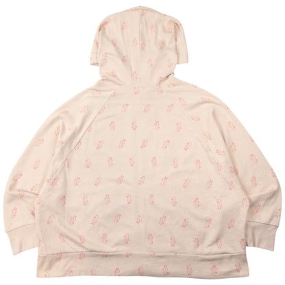 Vintage Ne-Net By Issey Miyake Duckling Pattern Zip Up Hoodie Size S