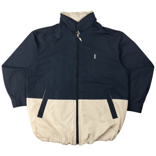 Vintage YSL Yves Saint Laurent Zip Up Jacket Size L