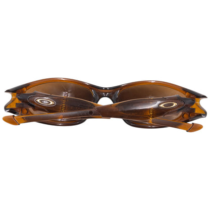 Vintage 2007 Oakley Minute 2.0 Dark Amber Sunglasses