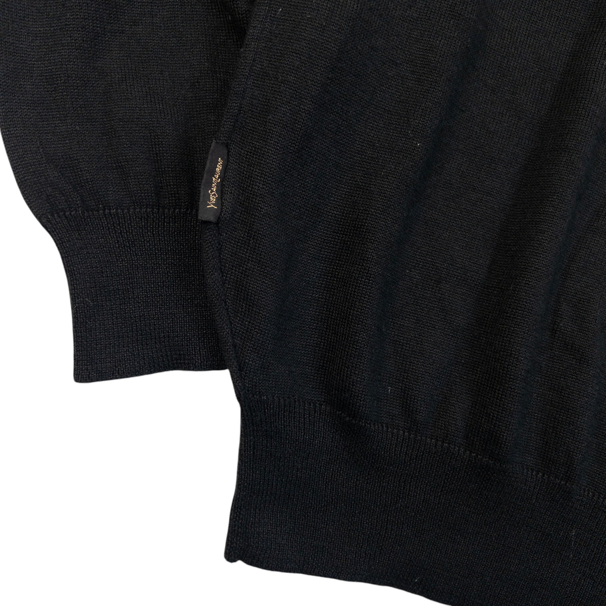 Vintage 90s YSL Yves Saint Laurent Embroidered Sweatshirt Size XS