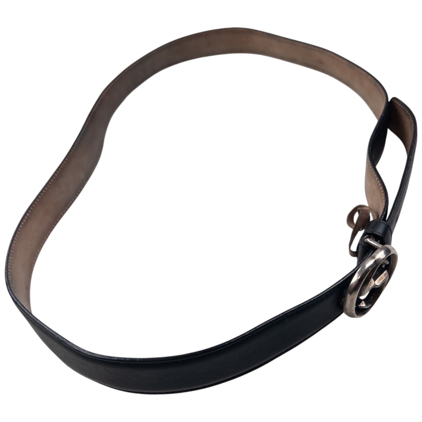 Vintage Gucci Leather Belt Size W40