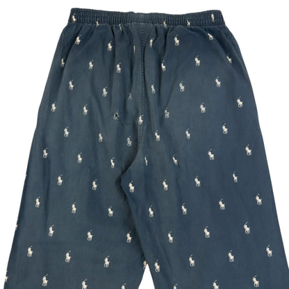 Vintage 2000s Polo Ralph Lauren Monogram Pyjama Bottoms Size S