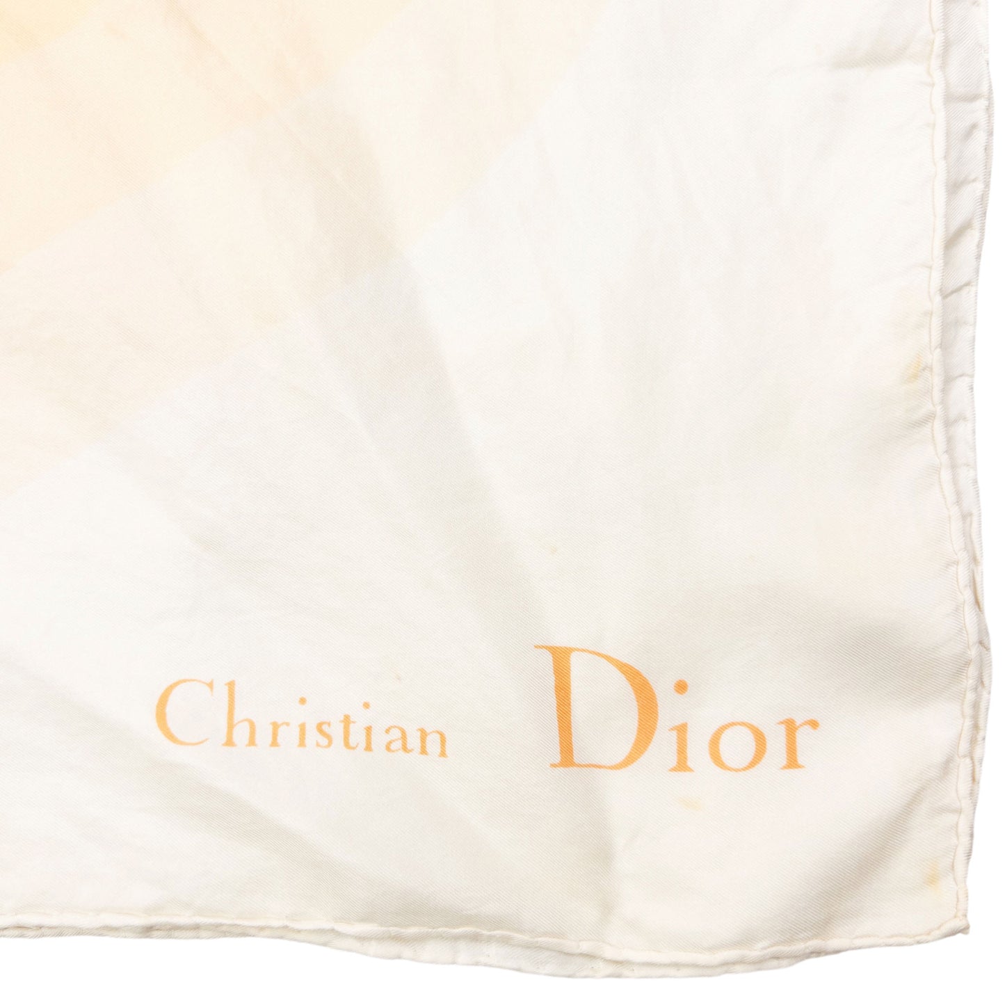 Vintage 2000s Dior Gradient Silk Scarf
