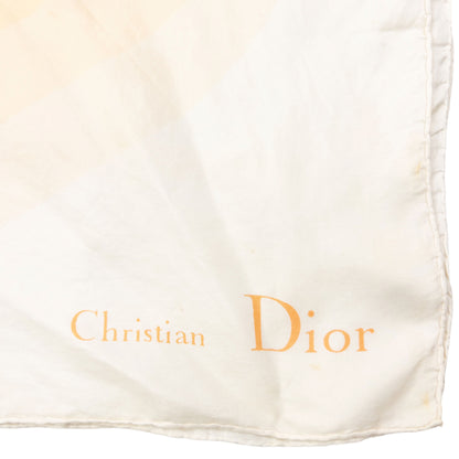 Vintage 2000s Dior Gradient Silk Scarf