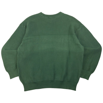 Vintage Burberry Embroidered Knit Jumper Size L