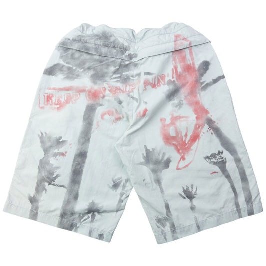 Vintage 2000s Emporio Armani Printed Swim Shorts Size M