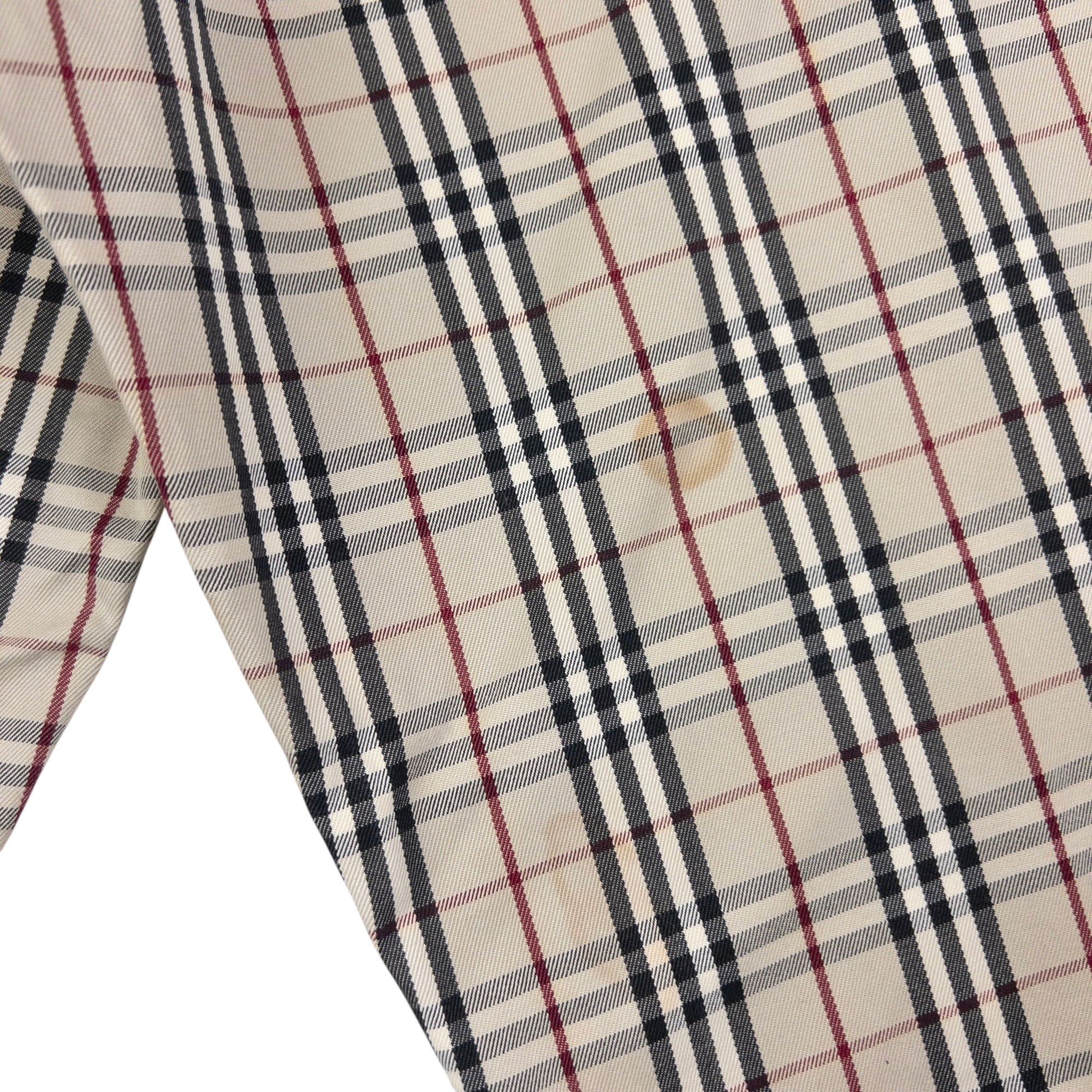 Vintage Burberry Nova Check Trousers Size W31