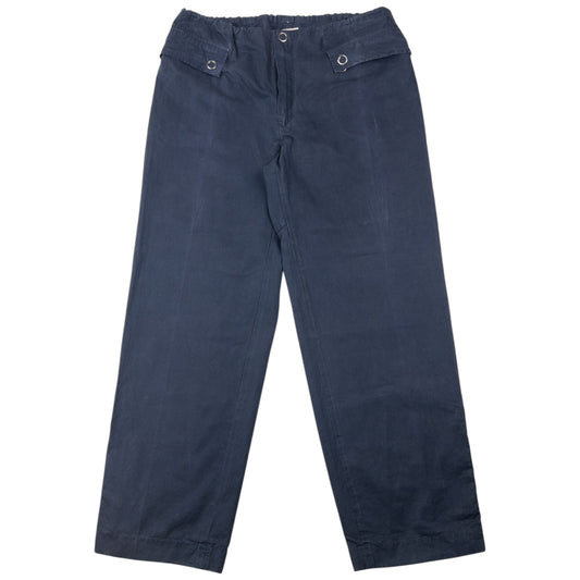 Vintage 90s Emporio Armani Zip Cuff Trousers Size XL