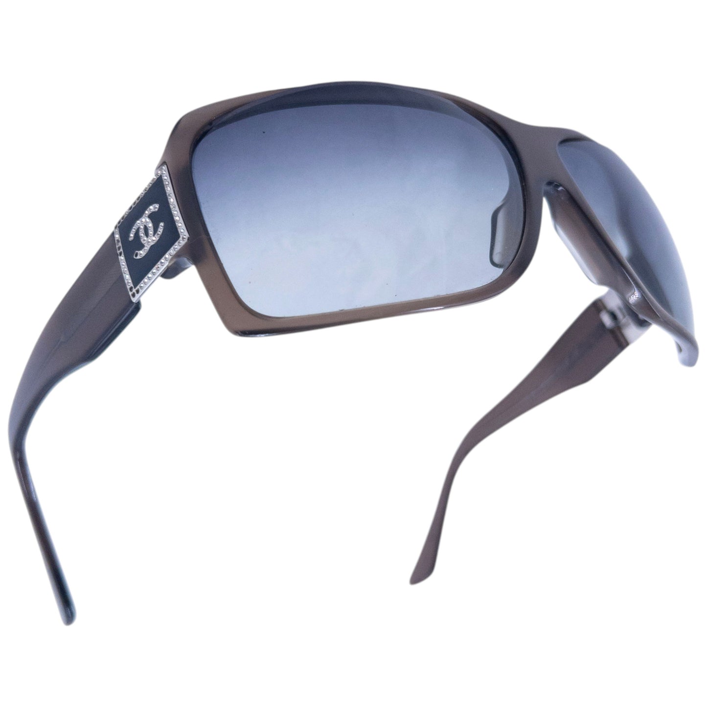 Vintage 2000s Chanel Diamanté Sunglasses