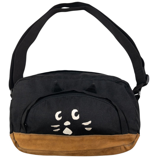 Vintage Ne-Net By Issey Miyake Cat Crossbody Bag