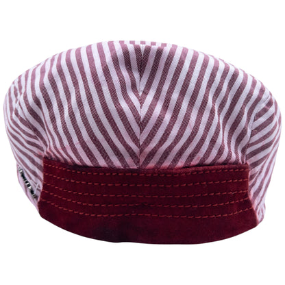 Vintage 2000s Gucci Striped Flat Cap Hat Size XL