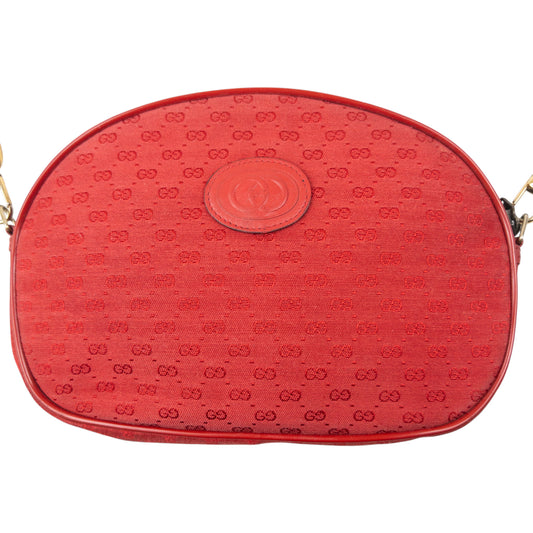 Vintage 80s Gucci Monogram Crossbody Bag