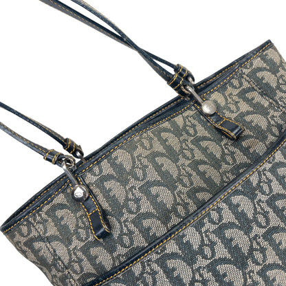 Vintage Dior Monogram Shoulder Bag