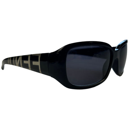 Vintage Fendi Black Monogram Sunglasses