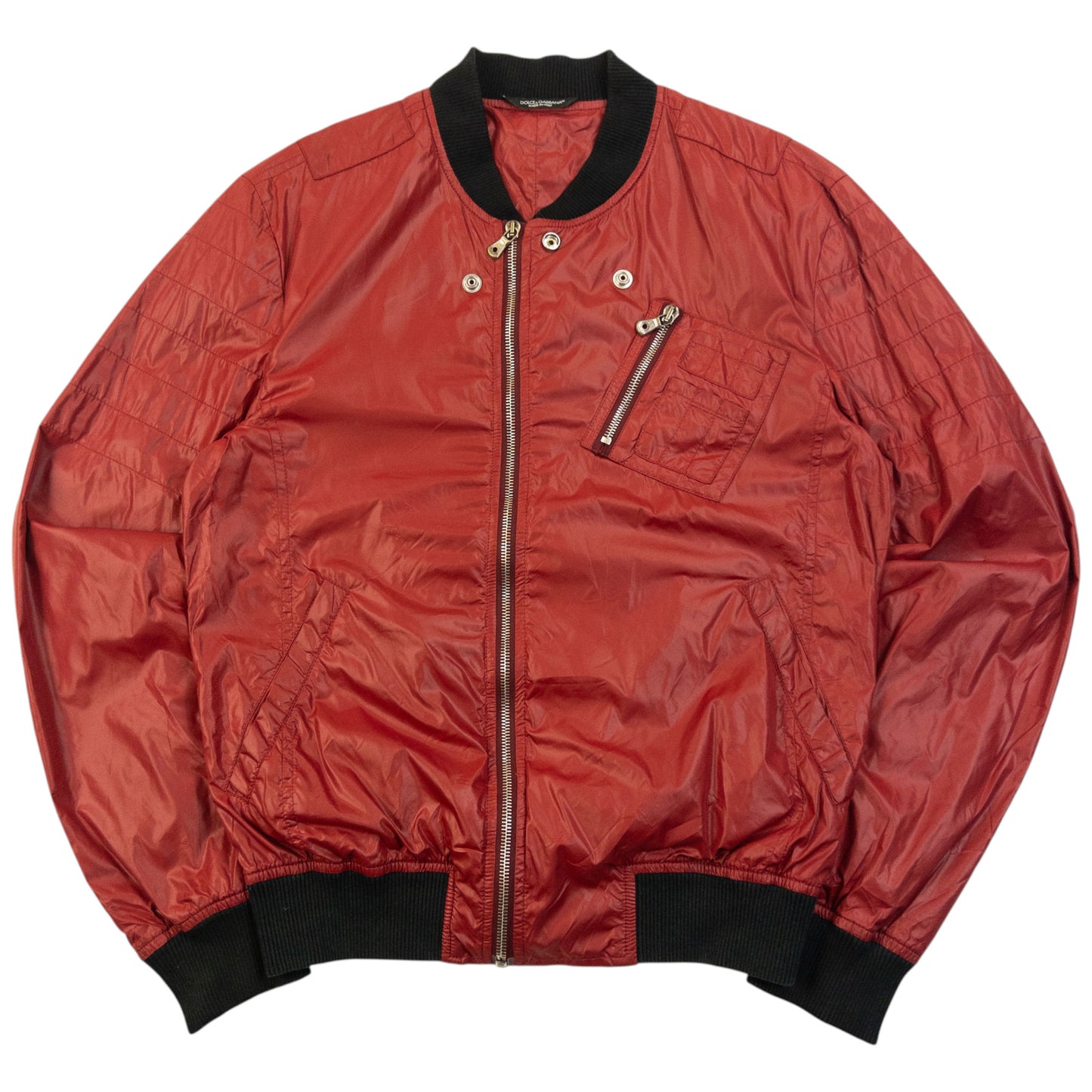 Vintage 2000s Dolce & Gabbana Zip Up Bomber Jacket Size S
