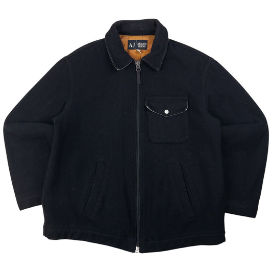 Vintage Armani Jeans Padded Jacket Size L