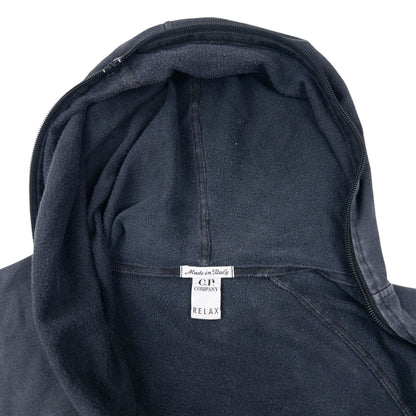 Vintage 1999 CP Company Relax Full Q Zip Hoodie Size L
