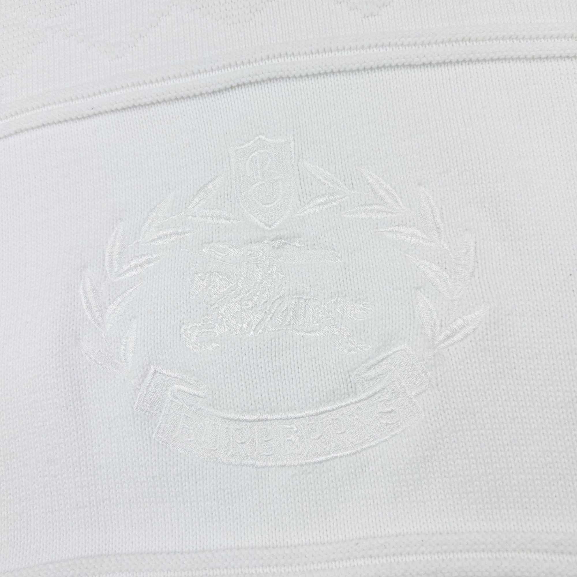 Vintage Burberry Embroidered Knit Jumper Size M