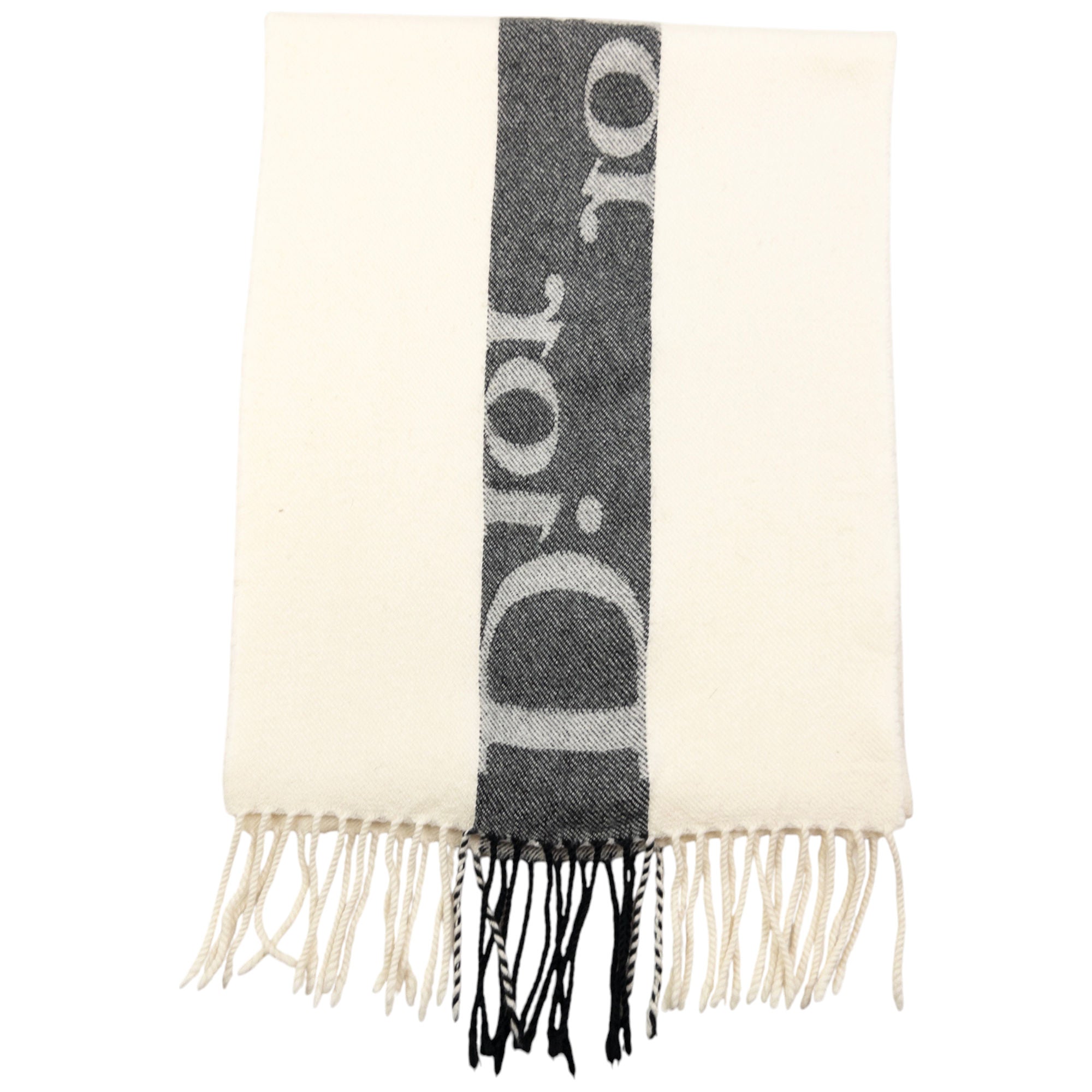 Vintage Dior Tassel Scarf