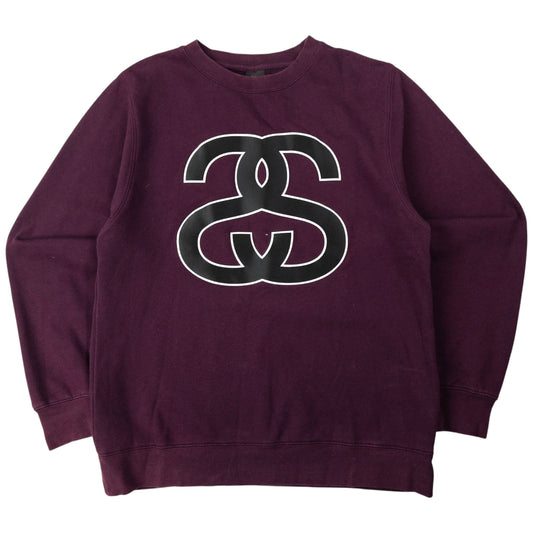 Vintage Stussy Logo Sweatshirt Size M