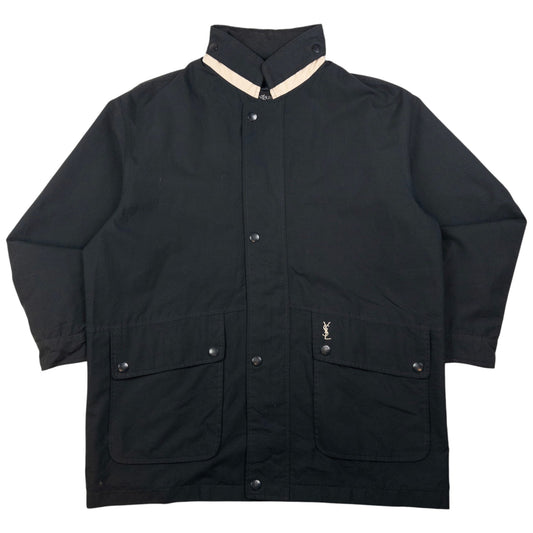 Vintage YSL Yves Saint Laurent Zip Up Jacket Size L