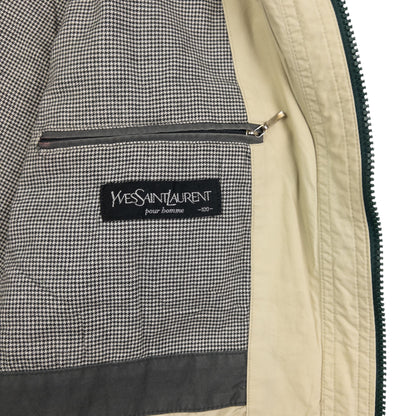 Vintage YSL Yves Saint Laurent Zip Up Jacket Size L