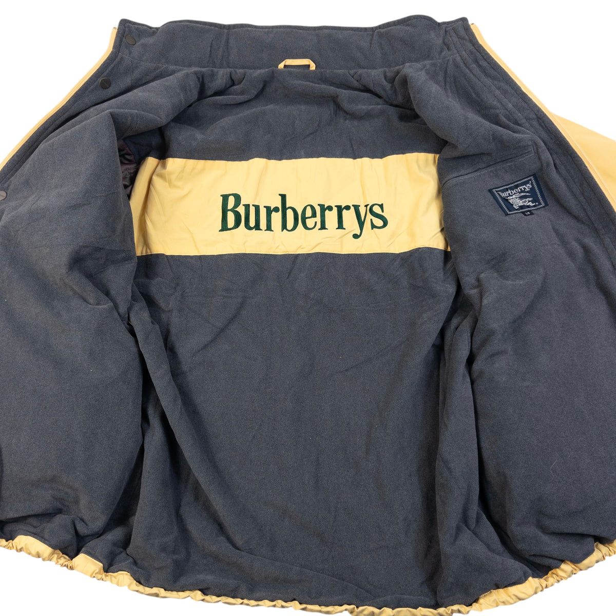 Vintage 90s Burberry Fleece Lined Jacket Size L