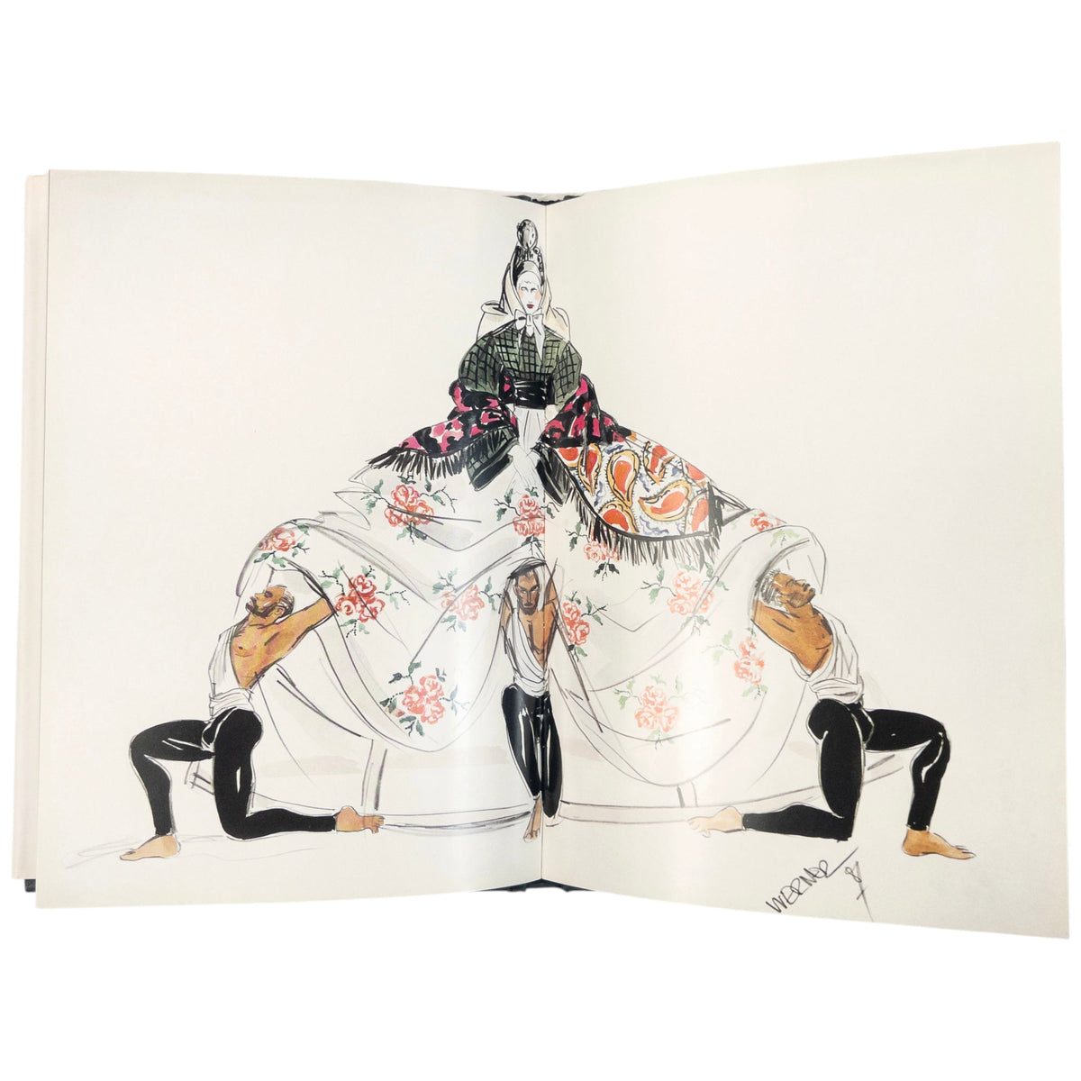 Vintage 1997 Versace Fashion Photography Book By Richard Martin