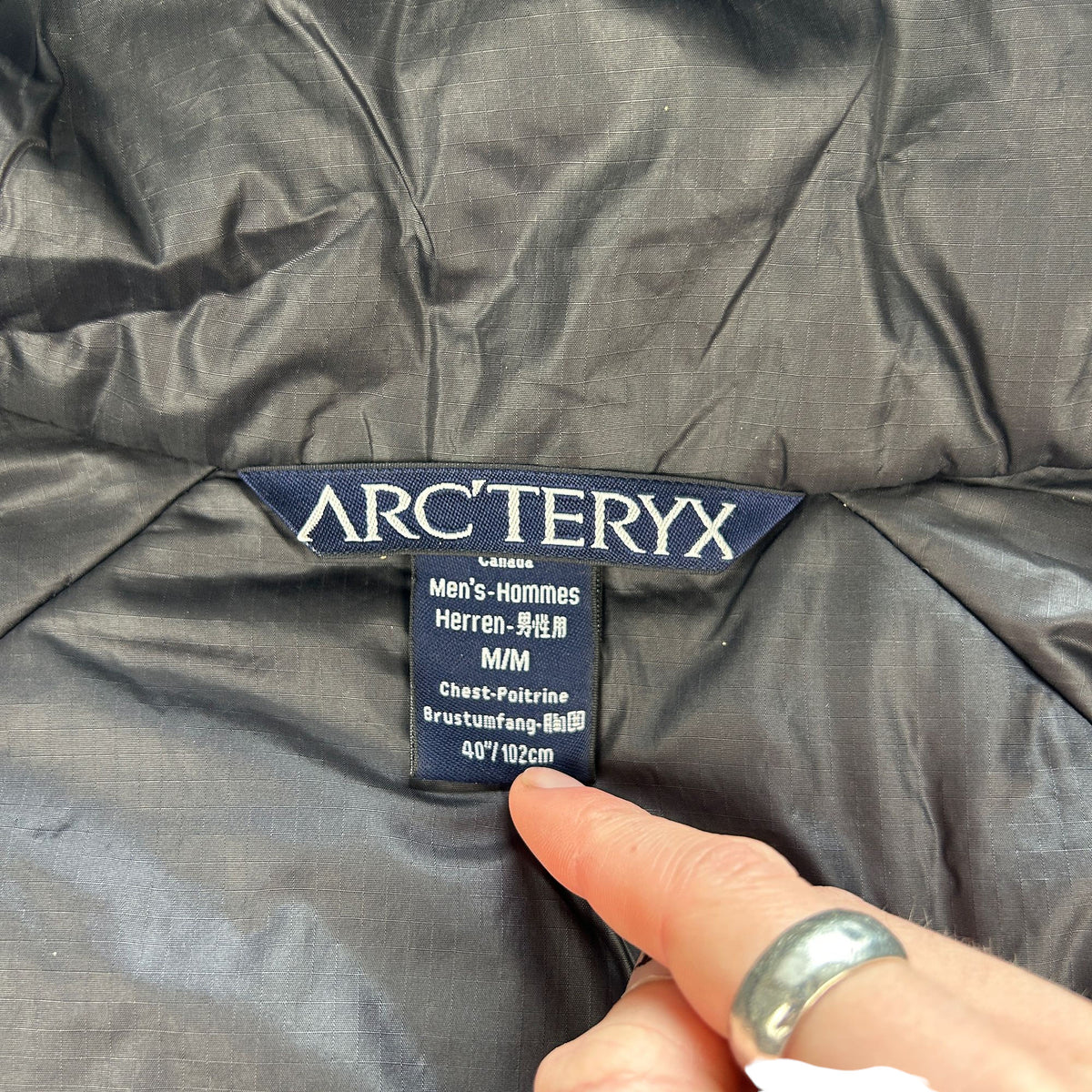 Vintage Arcteryx Fission Goretex Jacket Size M