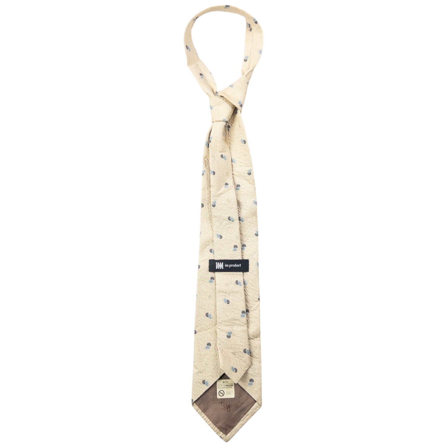 Vintage 90s Issey Miyake Pattern Silk Tie