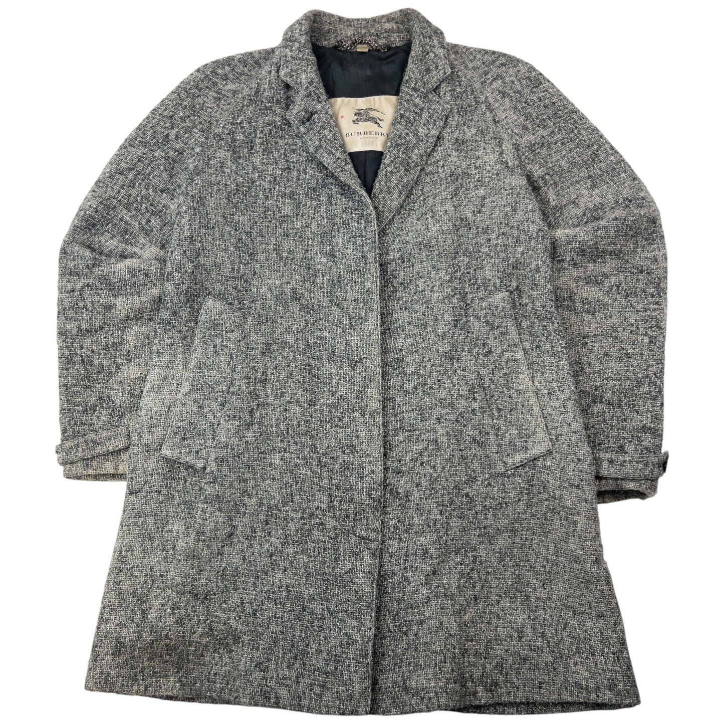 Vintage Burberry Wool Jacket Womens Size M